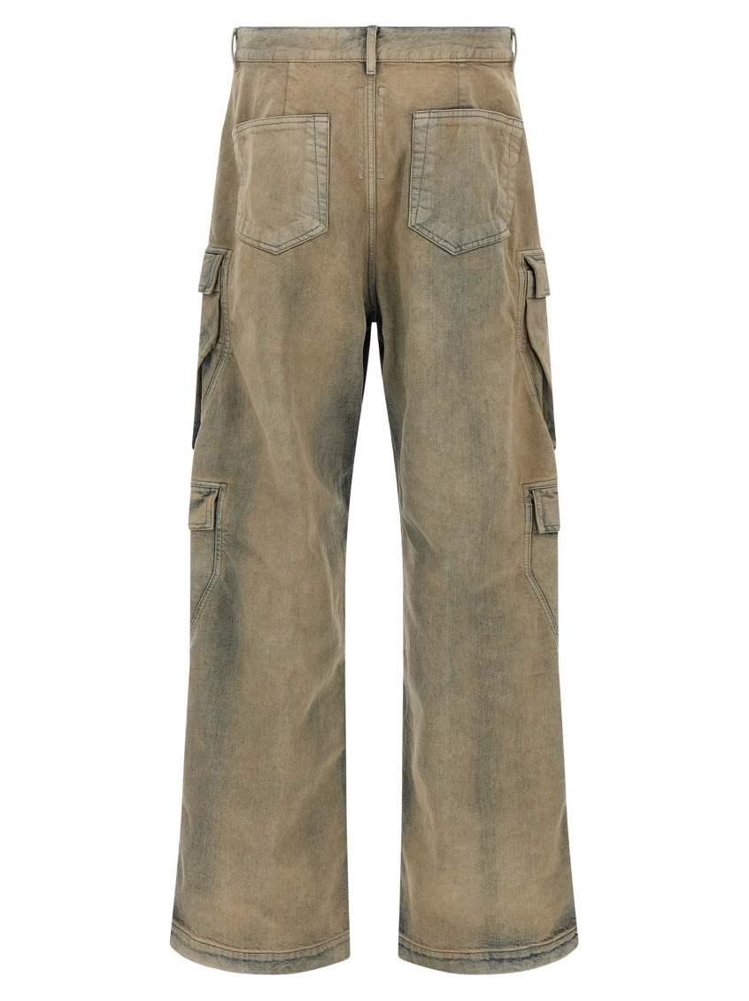 Beige Double Cargo jeans