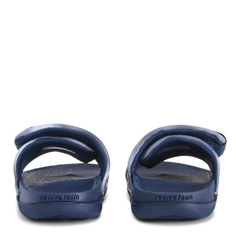 Men's Offcourt Adjust Slide Sandals (Black/Navy)