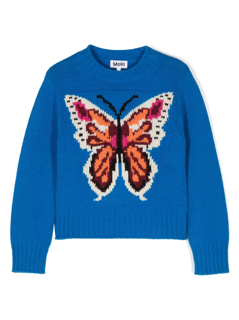 Gulda Butterfly knit jumper - Blue