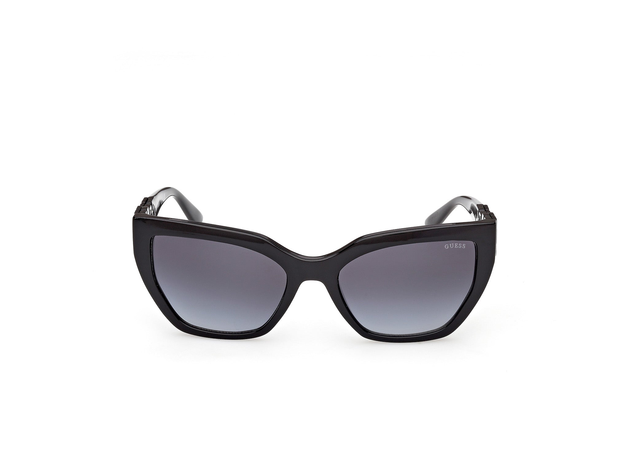 Guess Mujer Guess GU00264 01B Gafas de sol Inyectado Negro Fumar Cat Eye Norma