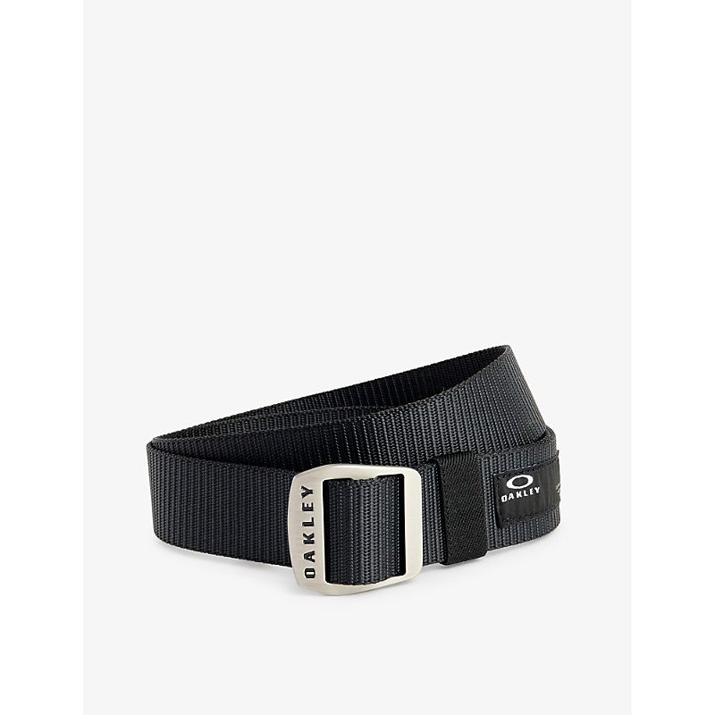 Mens Blackout Coyote Branded-buckle Webbing Belt