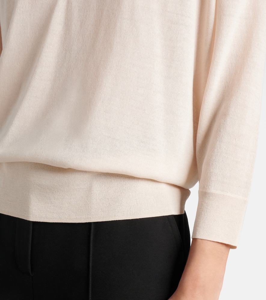 Refined Essentials wool and cotton sweater