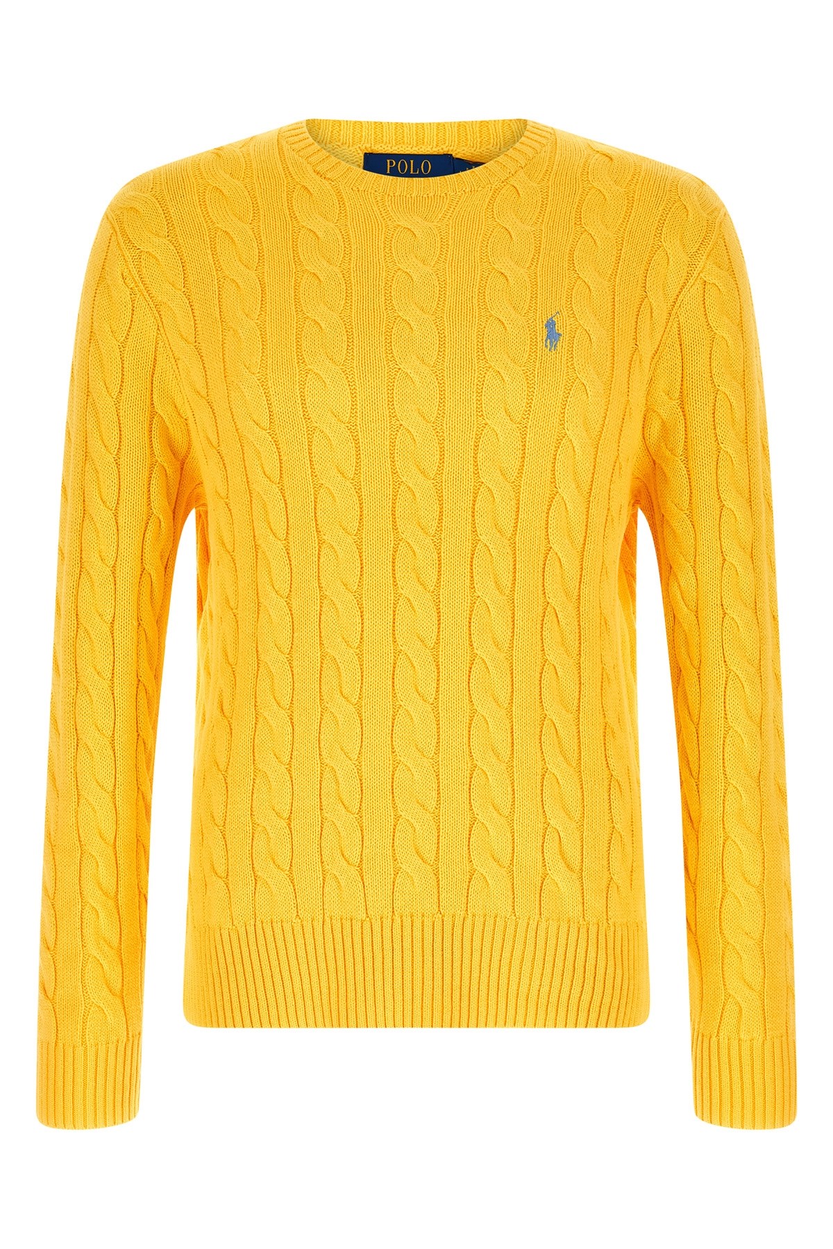 Cotton Braided Sweater