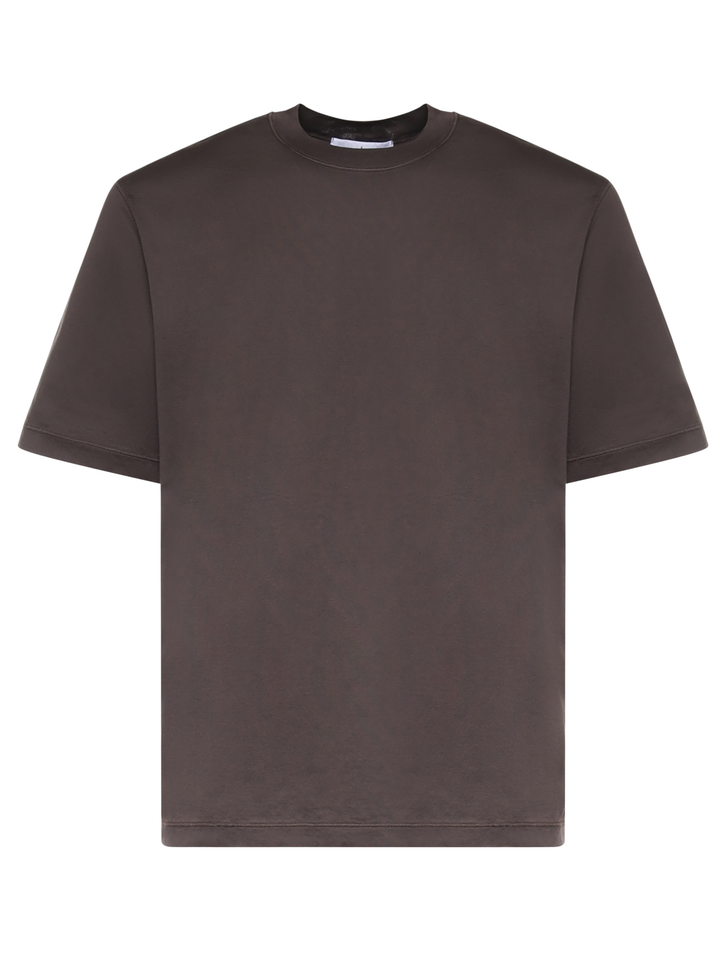 T-Shirts And Polos Anthracite Cotone - Men