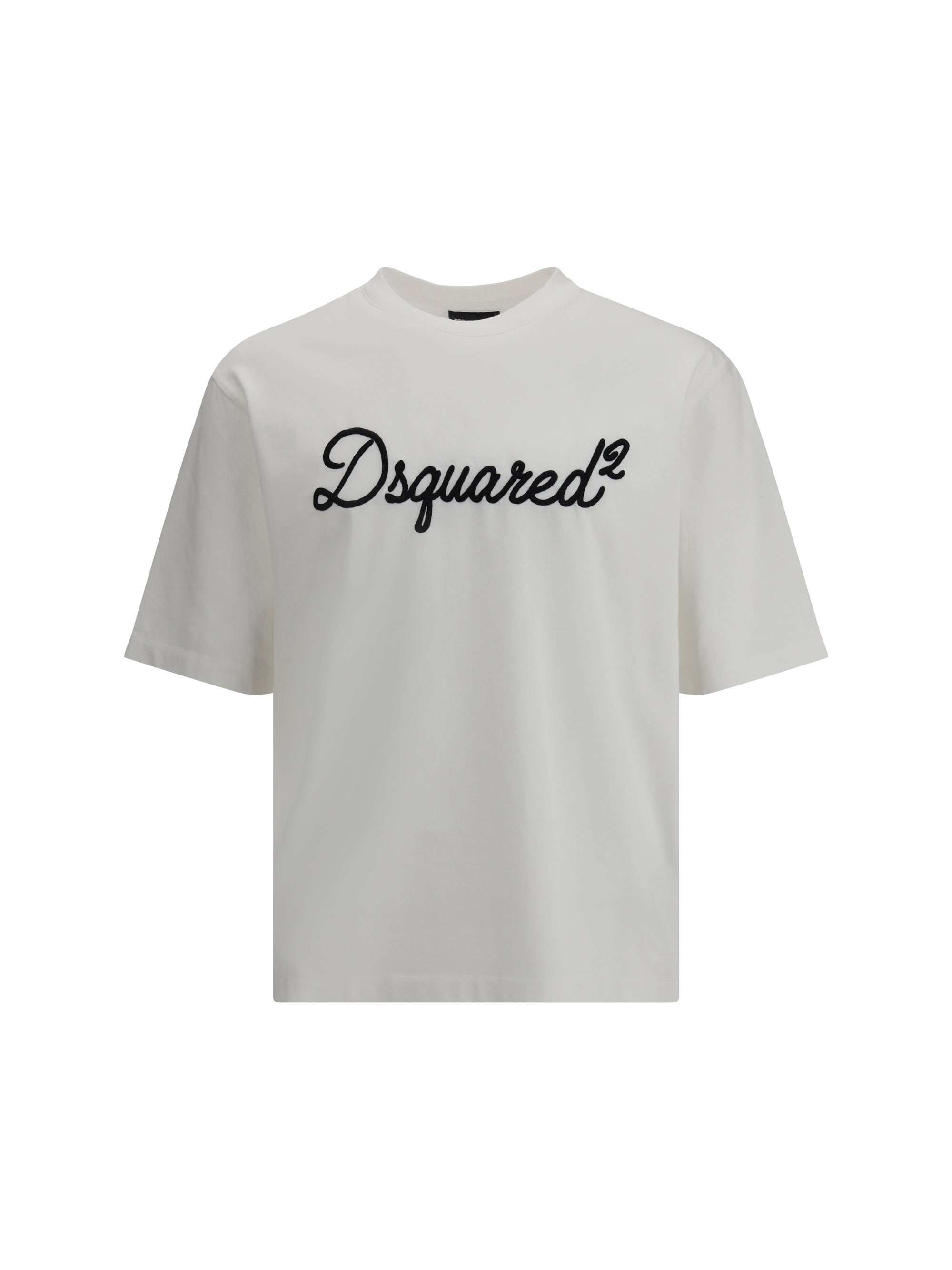 Logo-Embroidered Cotton T-Shirt — White
