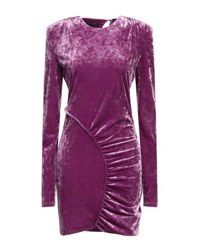 Woman Mini dress Mauve Size 2 Polyester, Elastane