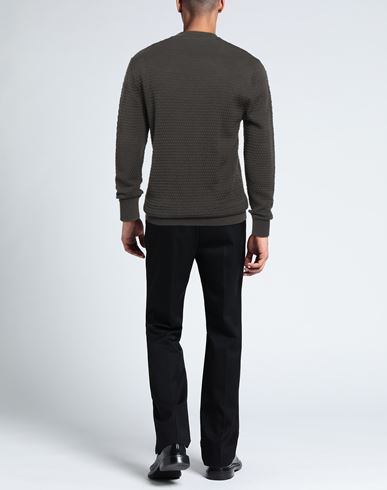 Man Sweater Military green Size 44 Merino Wool, Acrylic