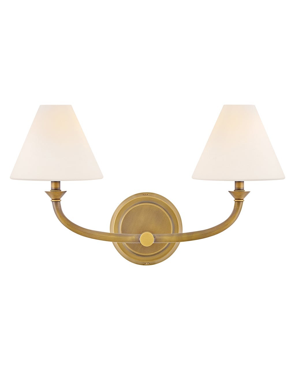 Heritage Brass LED Bathroom Vanity Light from the Greta Collection