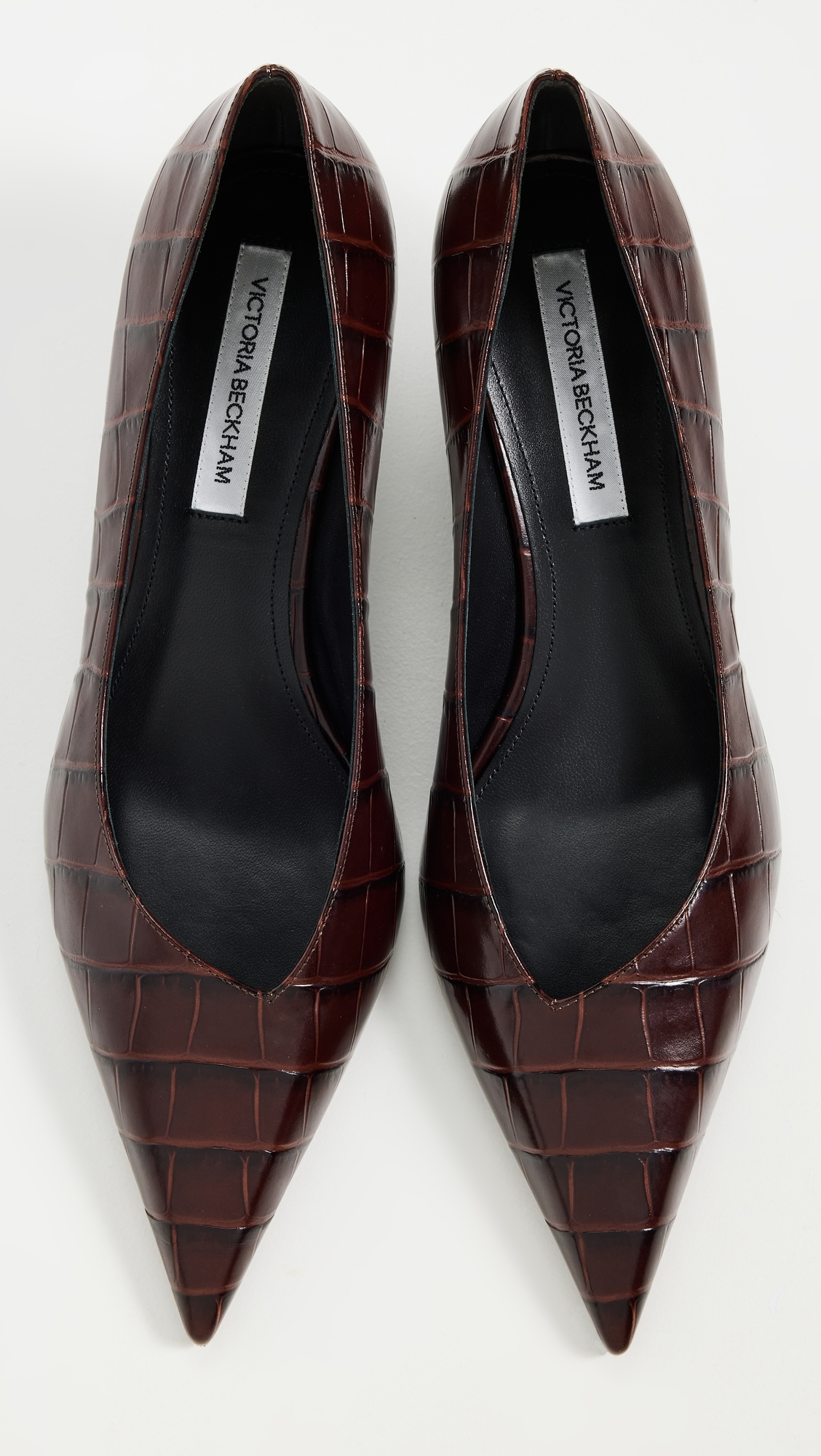 Croc Pumps Printed Croc Ebony