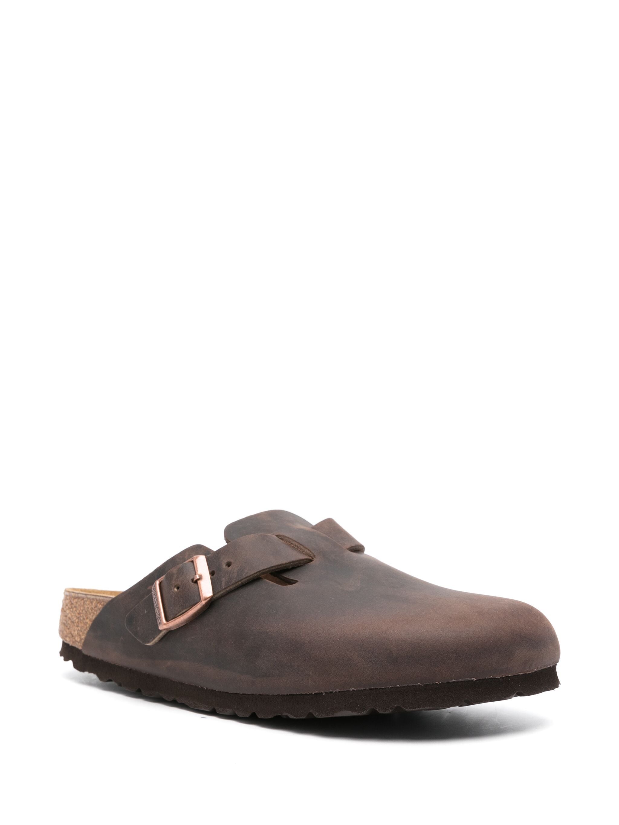 Birkenstock Boston Habana, Oiled Leather