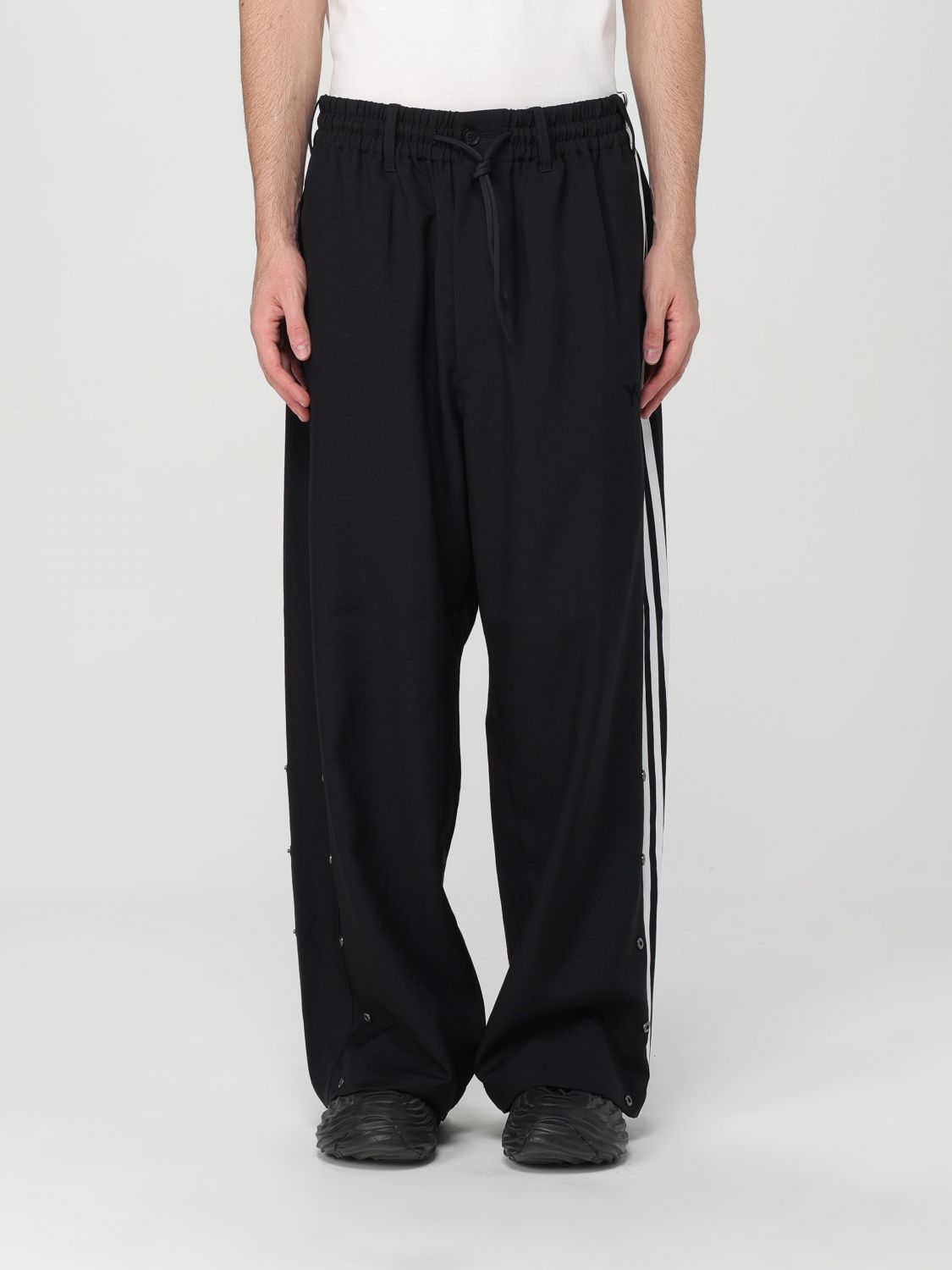 Pants In Black Polyester
