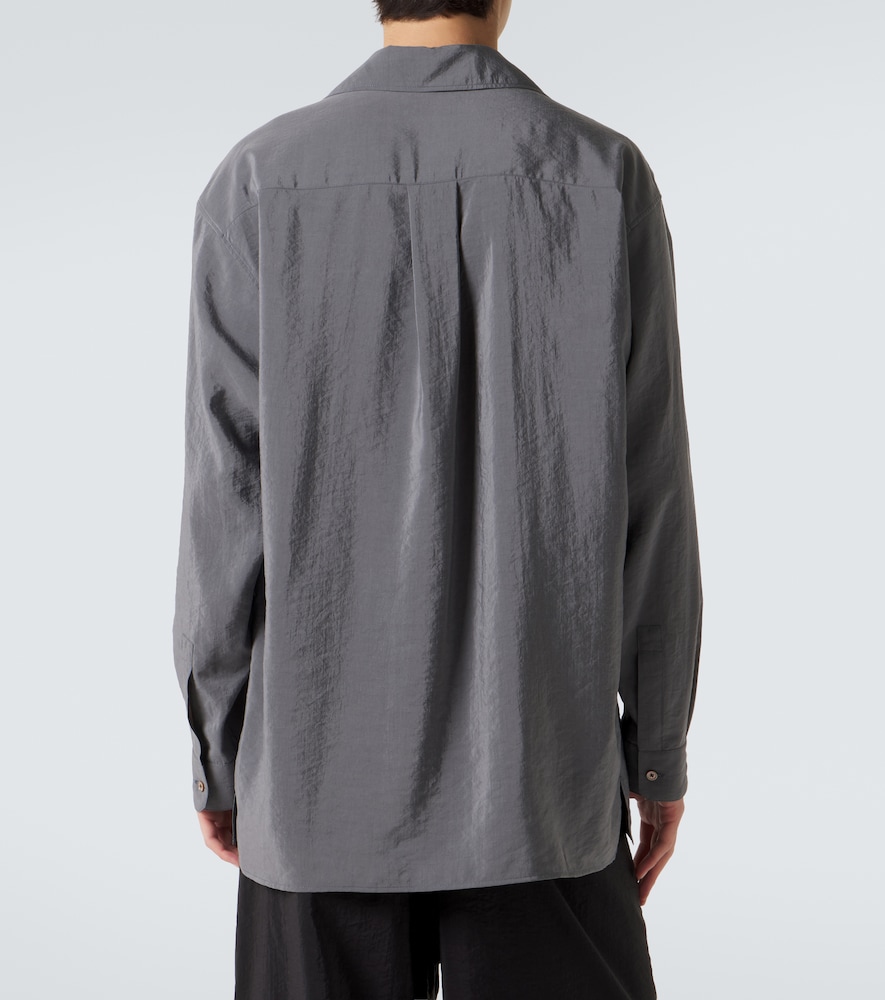 Silk-blend shirt