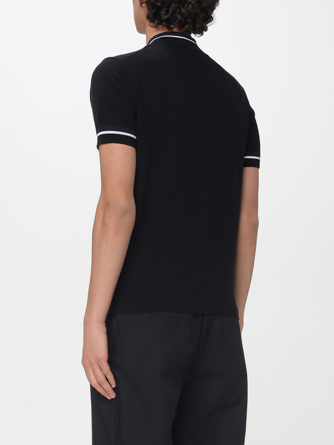 Polo Shirt Men color Black