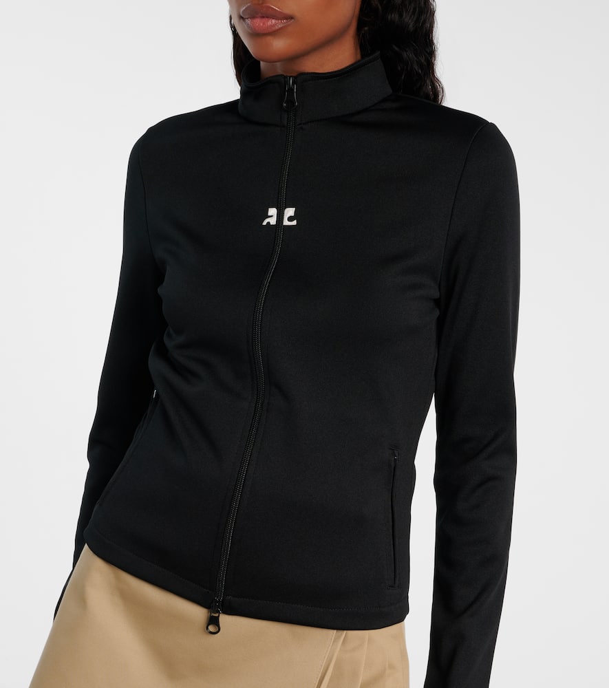 Courrèges Interlock jersey track jacket