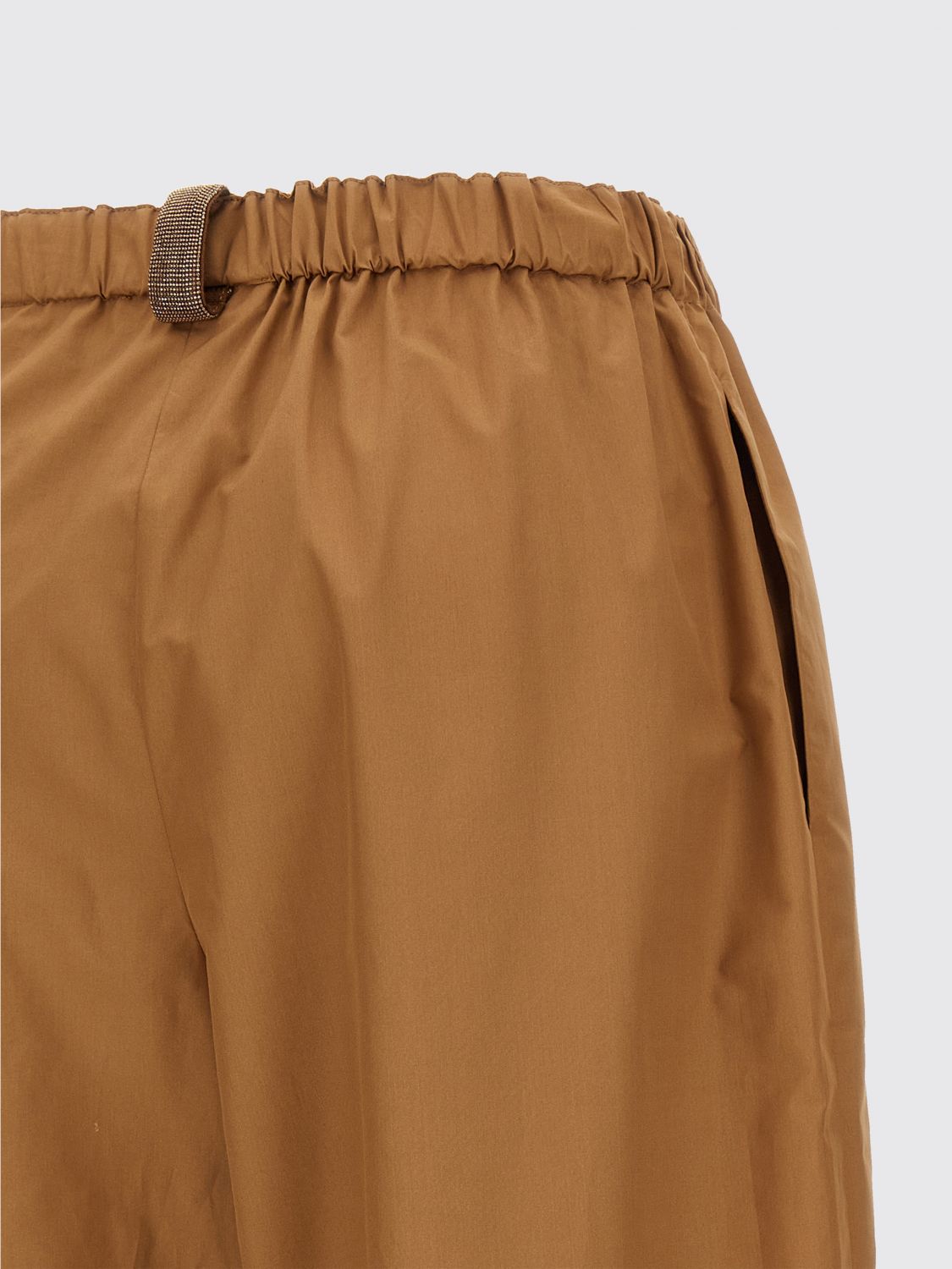 Pants Woman color Brown