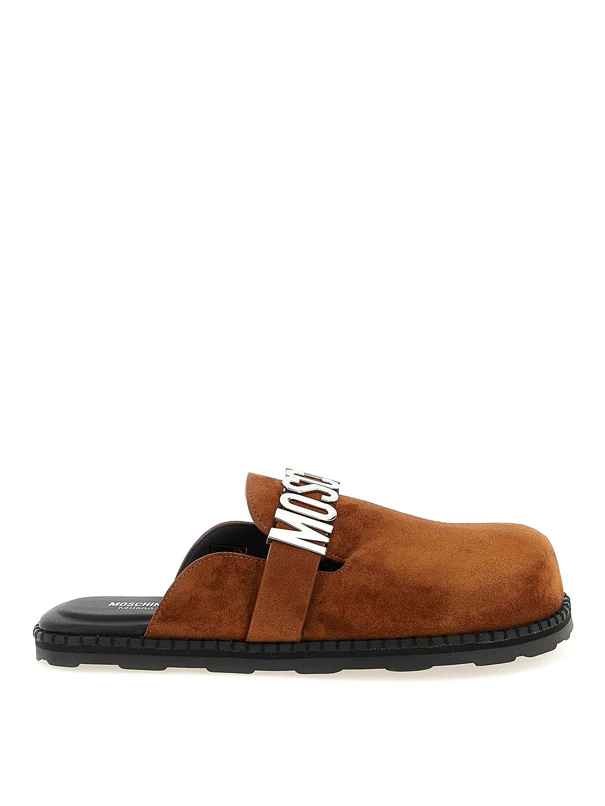 Suede Sabots
