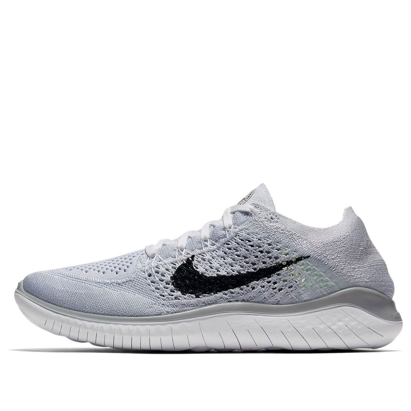 (WMNS) Free RN Flyknit 2018 'White Platinum'