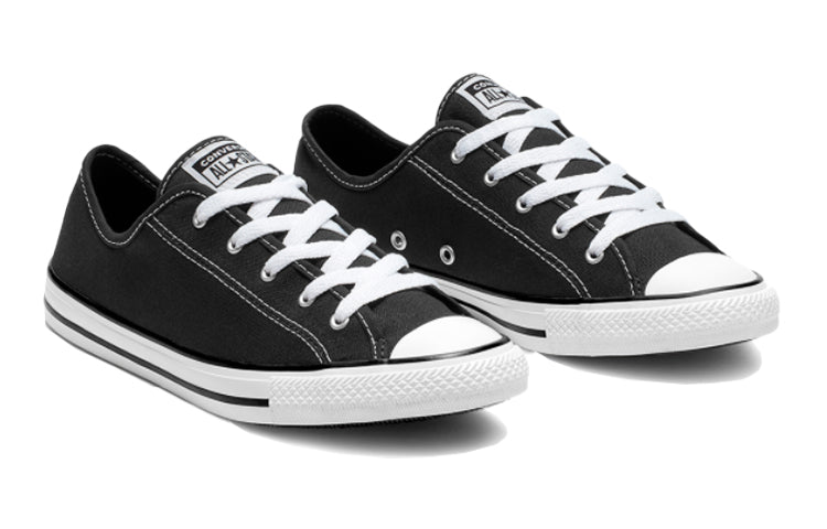 (WMNS) Chuck Taylor All Star Dainty Low Top 'Black'