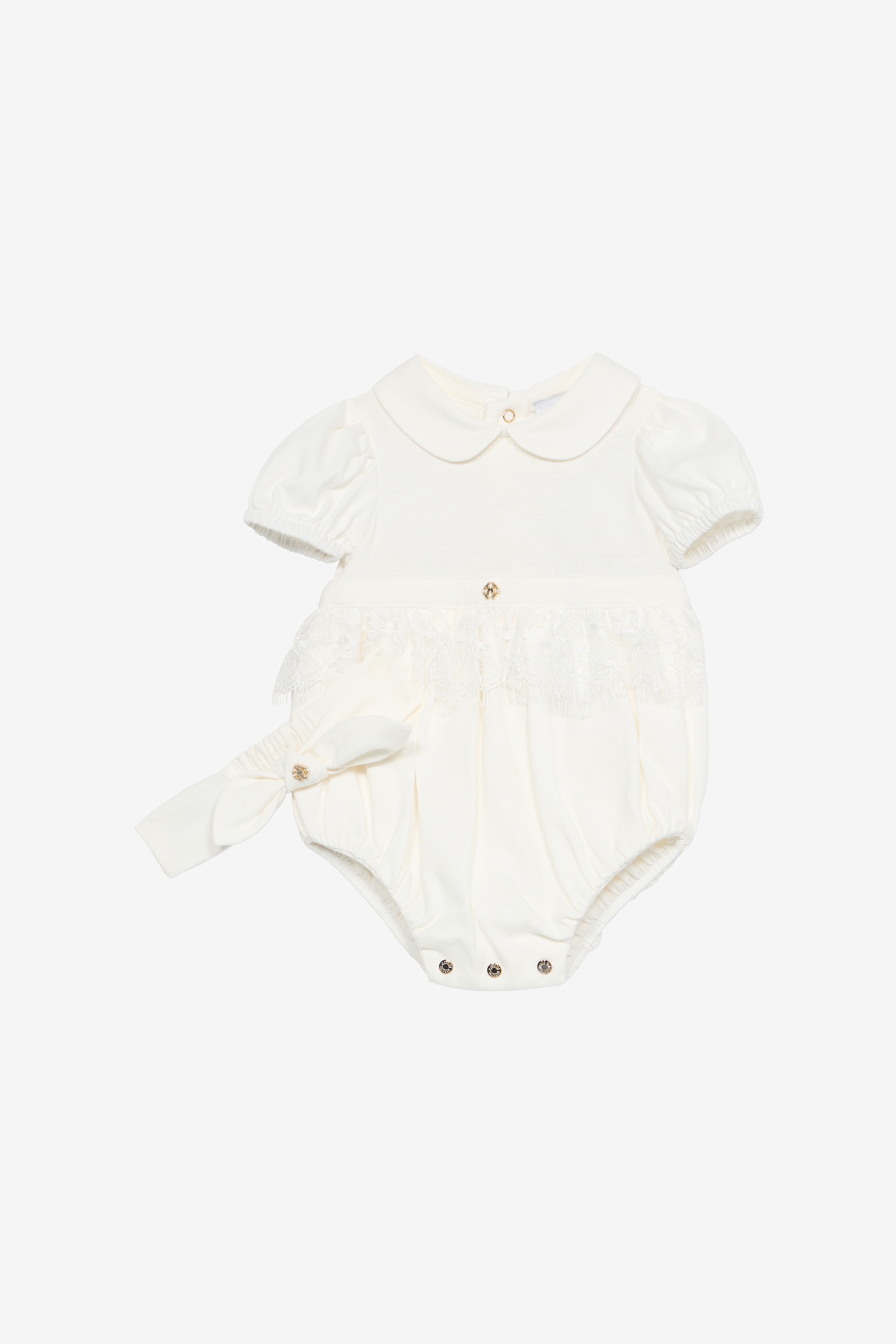 Bodysuit And Headband Set -  New Born (1