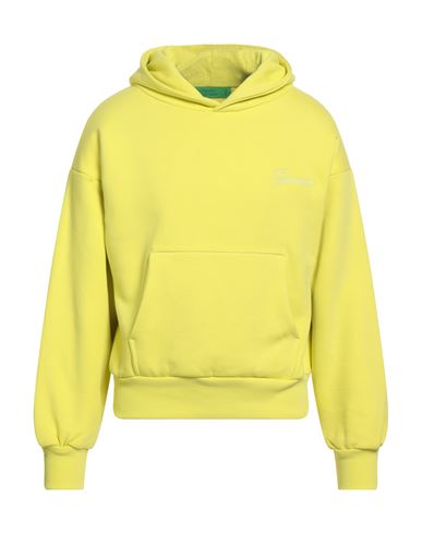 Garment Workshop Man Sweatshirt Yellow Size L Cotton