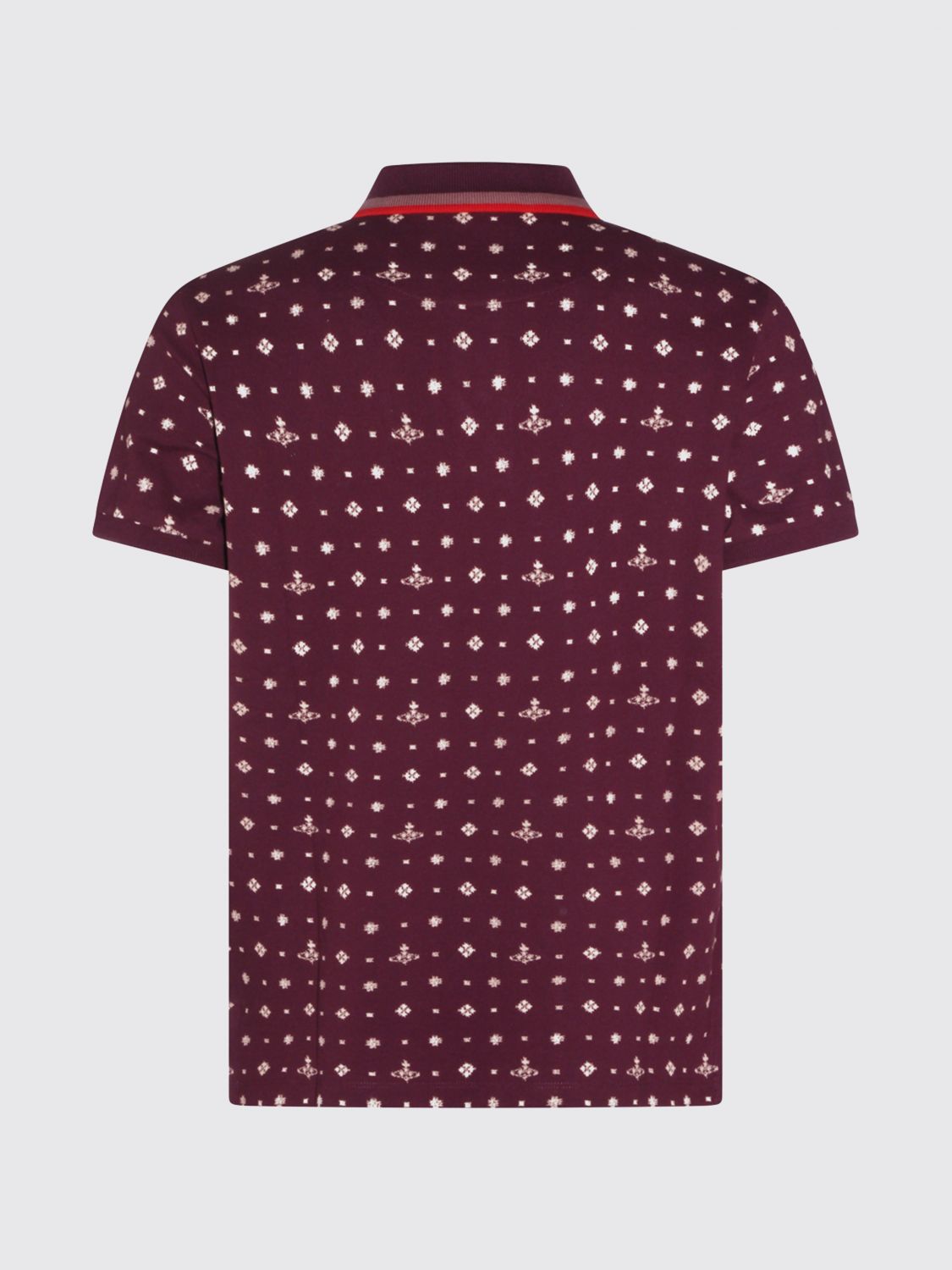 Polo Shirt Men color Violet