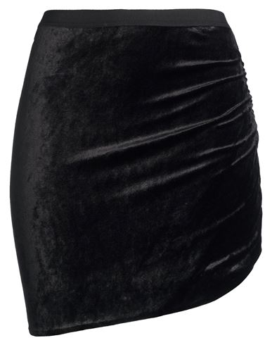 Woman Mini skirt Black Size 6 Viscose, Polyamide