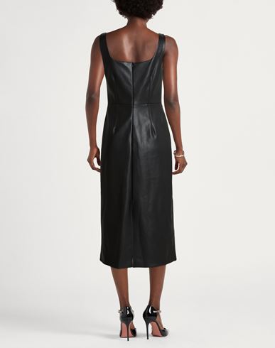 Woman Midi dress Black Size 2 Polyester, Polyurethane