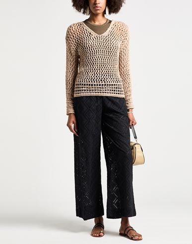 Tricot Woman Sweater Beige Size ONESIZE Acrylic, Polyamide