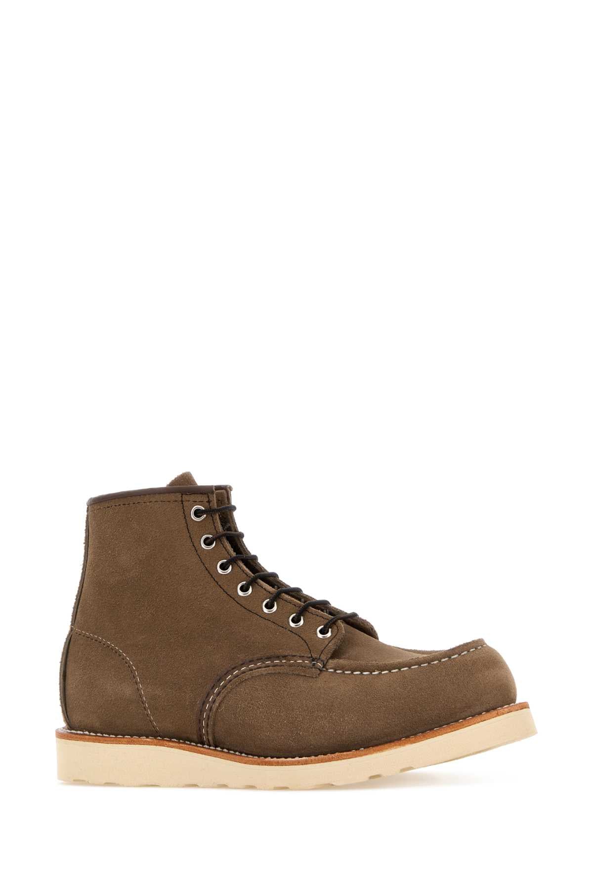 Red Wing Mud Suede Ankle Boot
