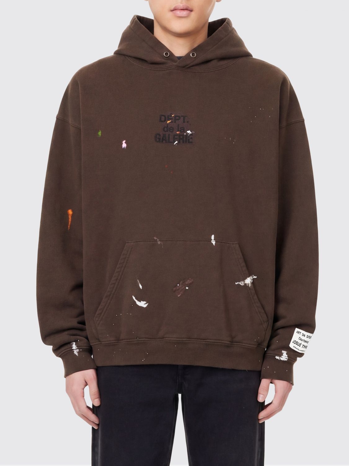 Sweatshirt Men color Brown