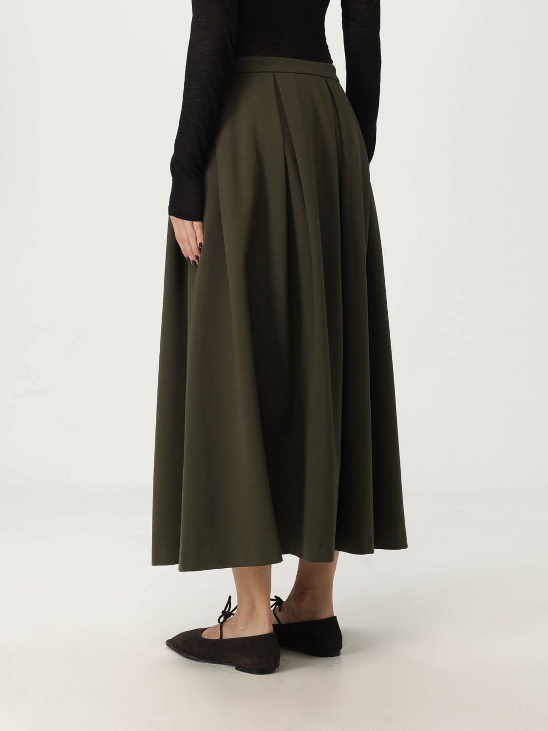 Skirt Woman color Green