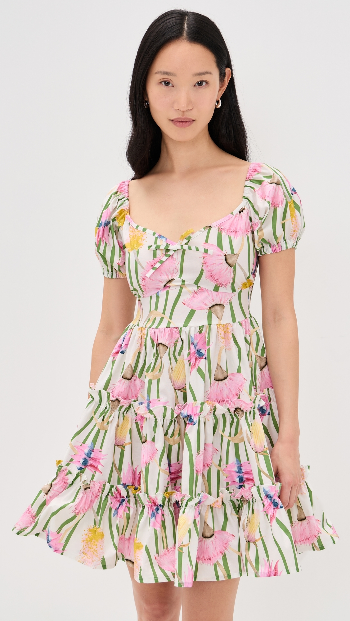 The Bloom Mini Dress Aussie desert flowers