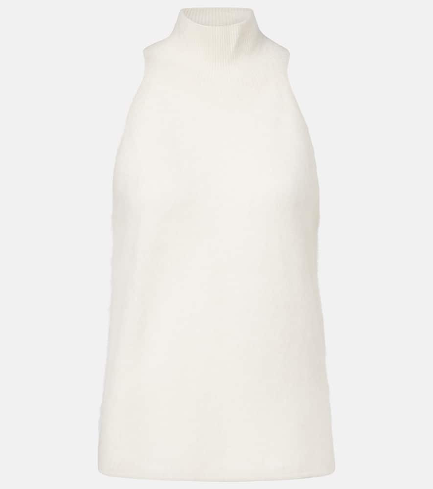 Leya knitted cashmere tank top