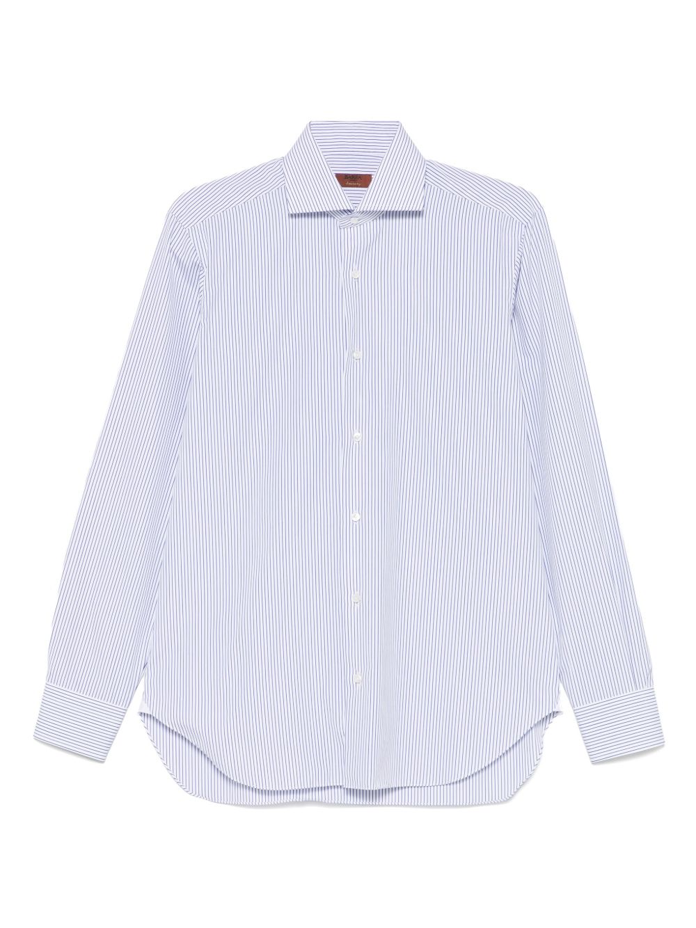 Barba striped shirt - White