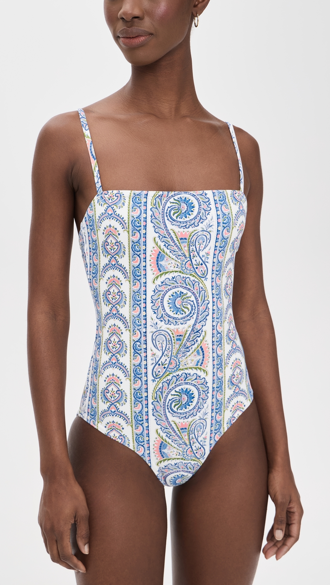 The Giana One Piece Corsica Paisley Blue