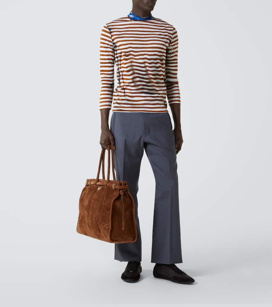 Prada Suede tote bag