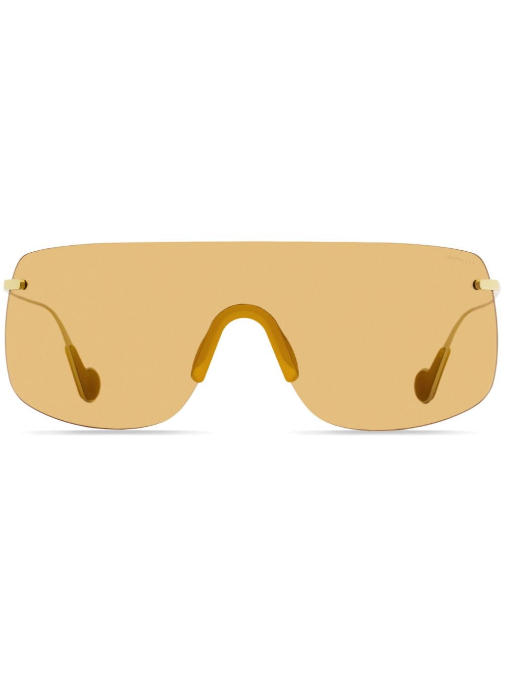 Electra shield-frame sunglasses - Gold