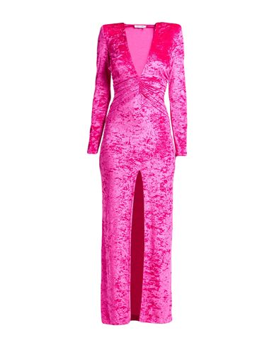 Woman Maxi dress Fuchsia Size 8 Polyamide, Elastane