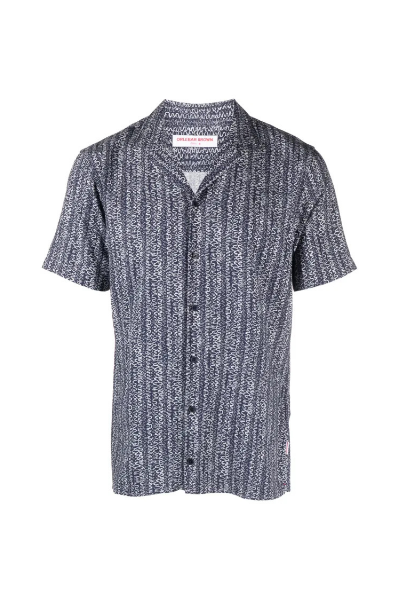 Travis Wavie Shirt — Navy