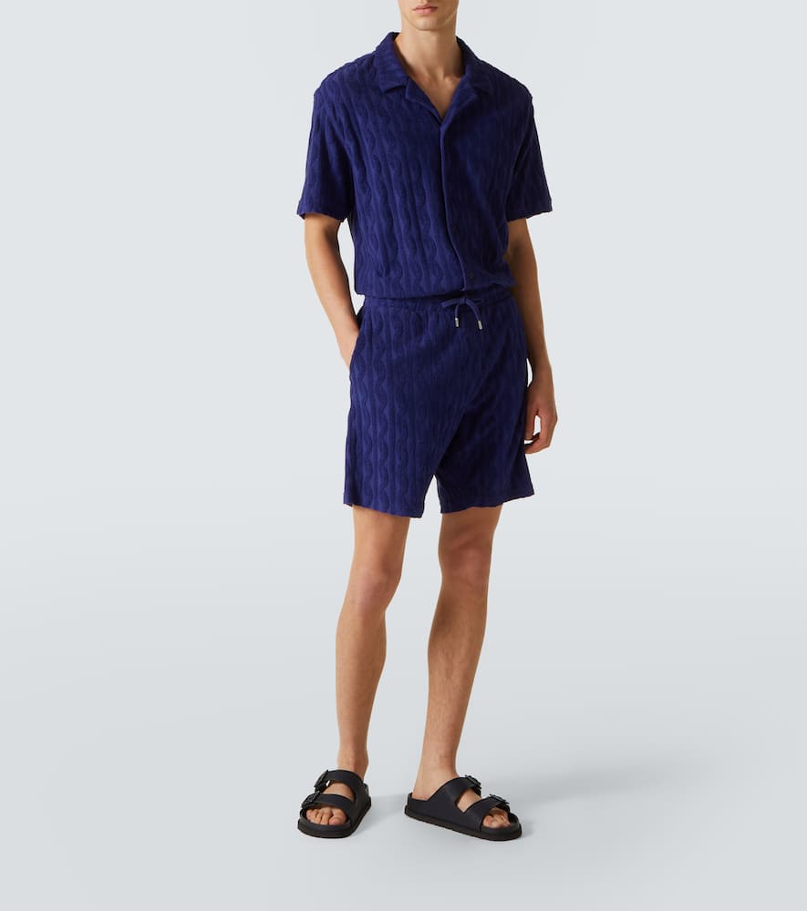 Augusto cotton Bermuda shorts