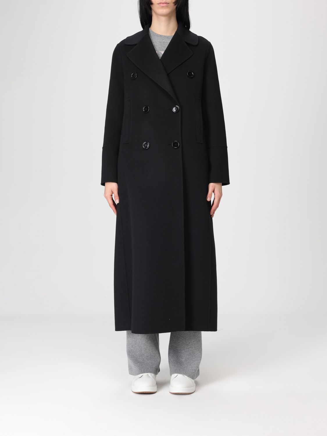 Coat Woman color Black