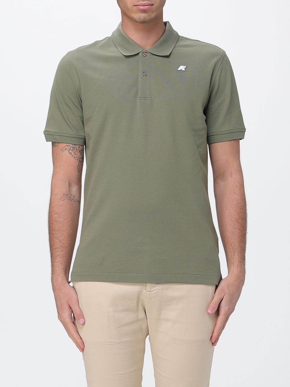 Polo Shirt Men color Blue