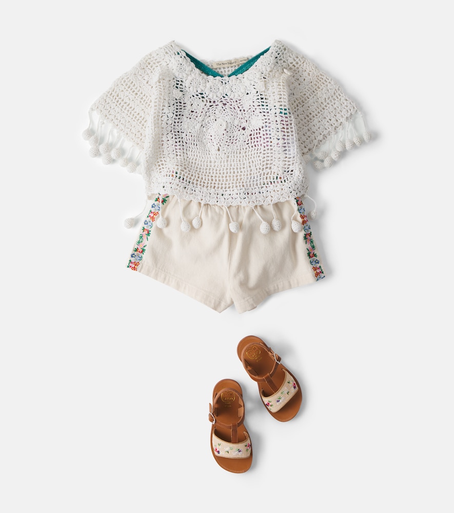 Jade crocheted cotton top