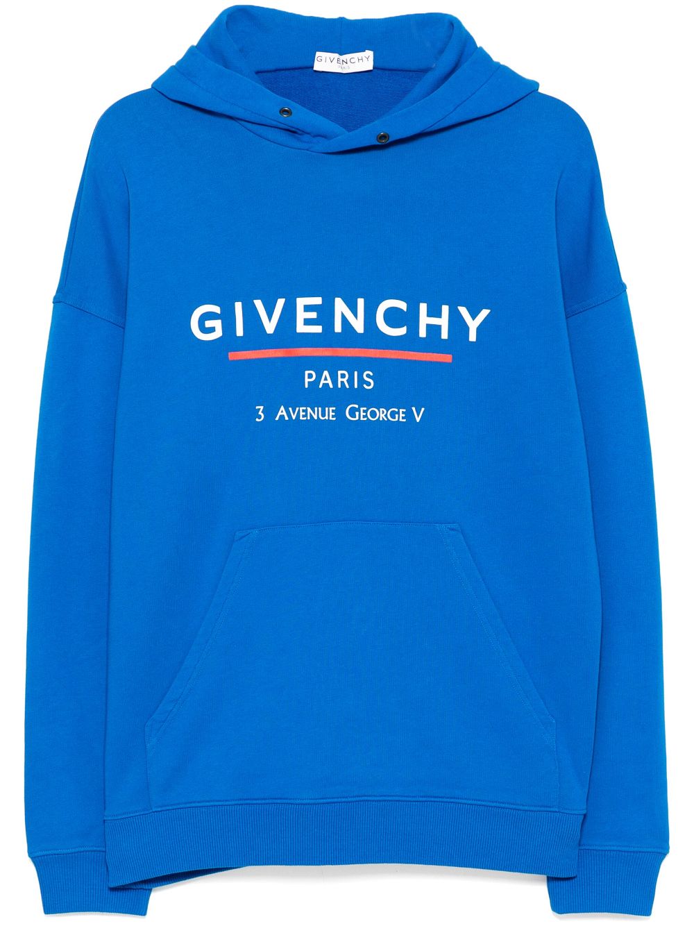 Logo-print hoodies - Blue