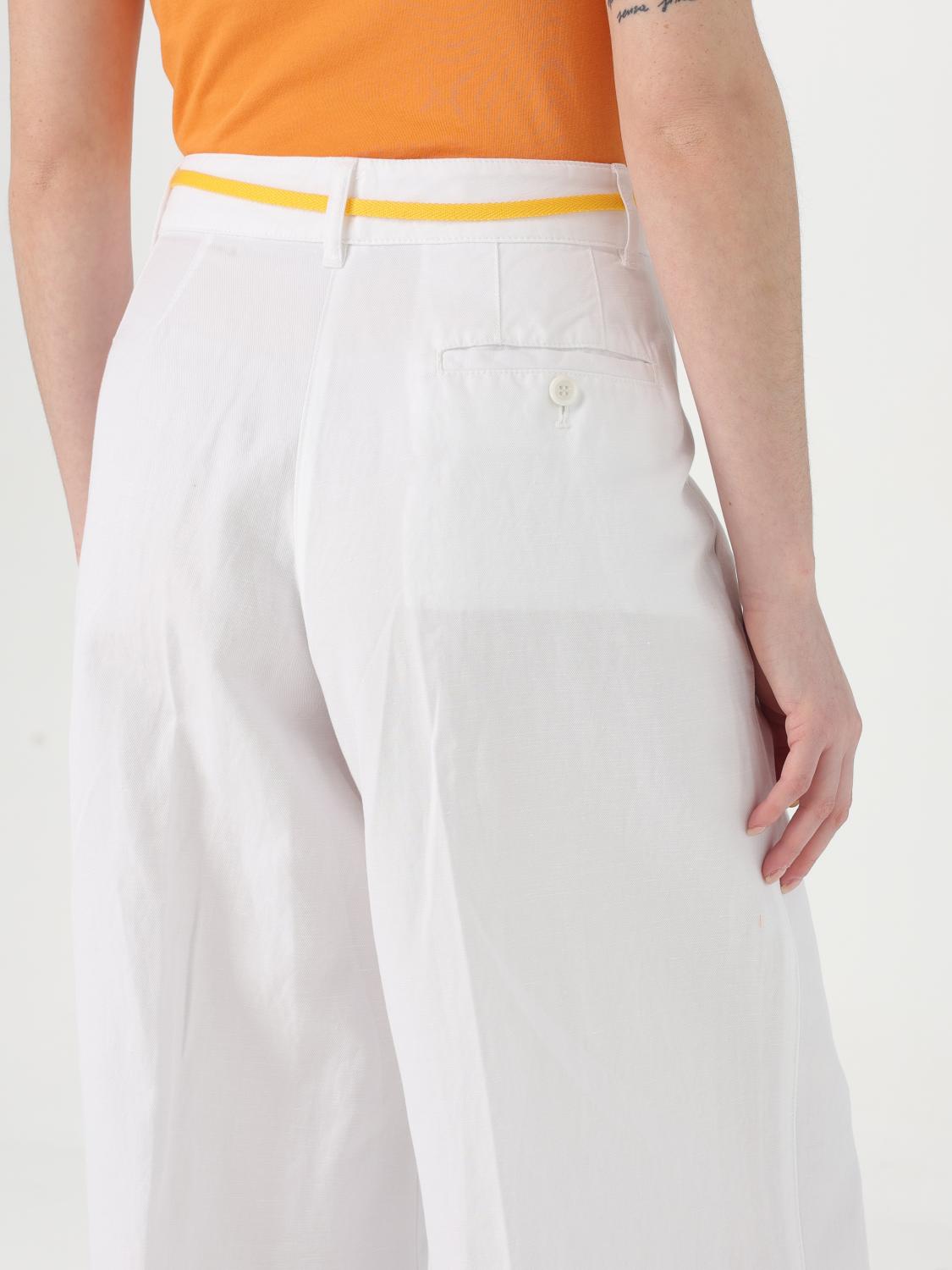 Pants ASPESI Woman color White