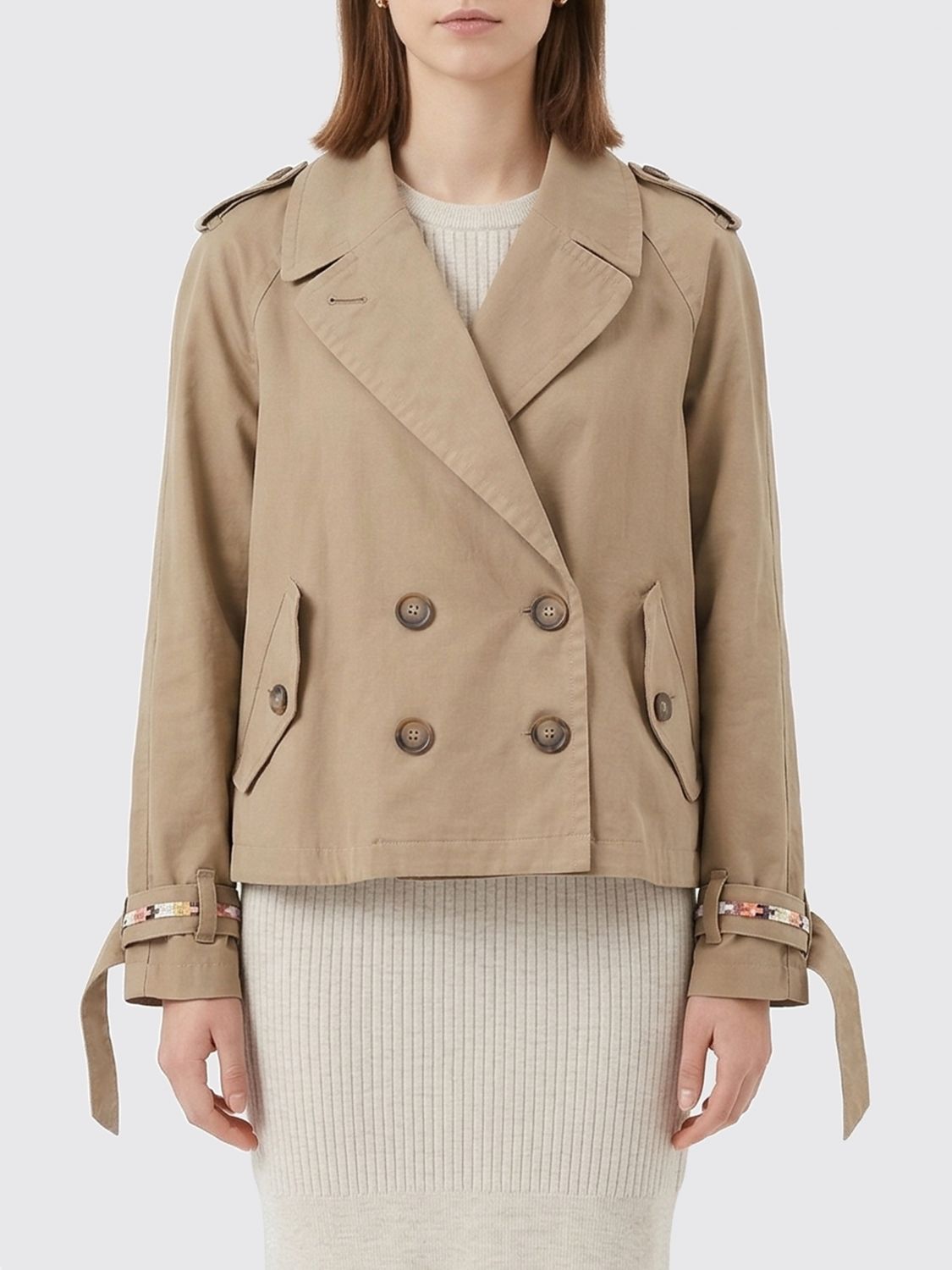 Jacket Woman color Brown
