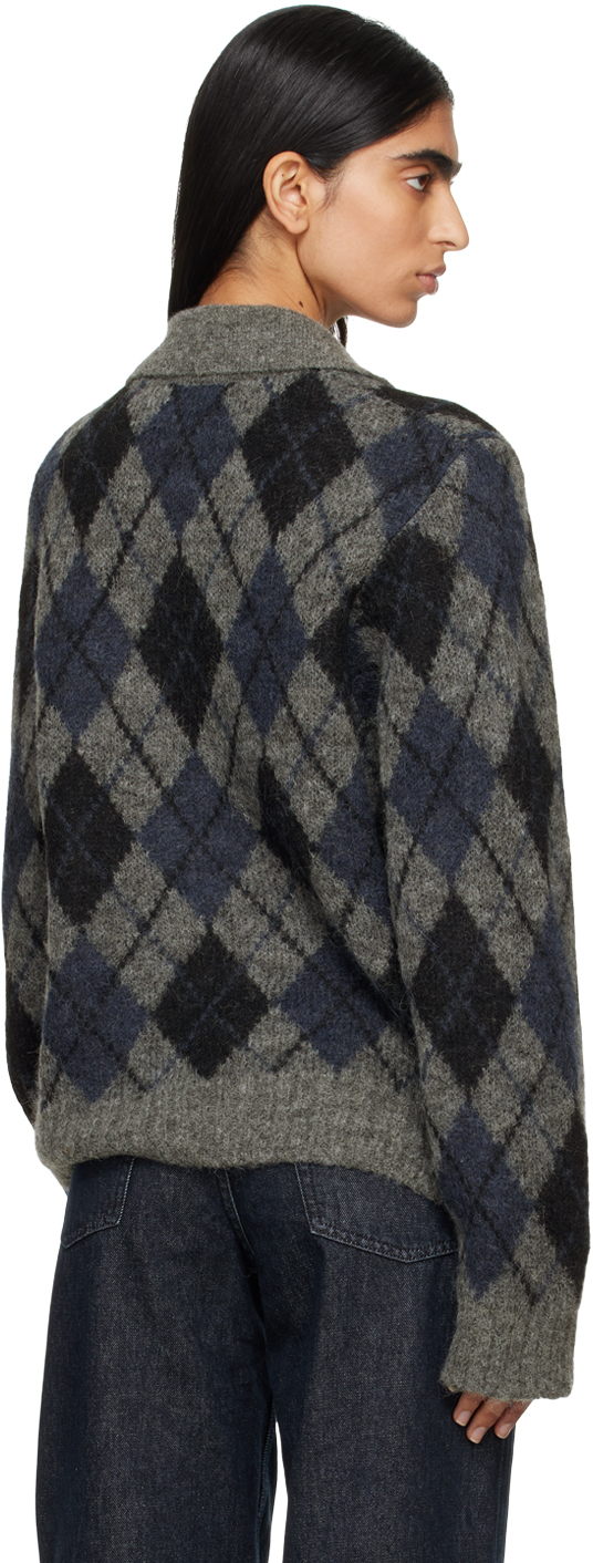OUR LEGACY Gray Evening Cardigan