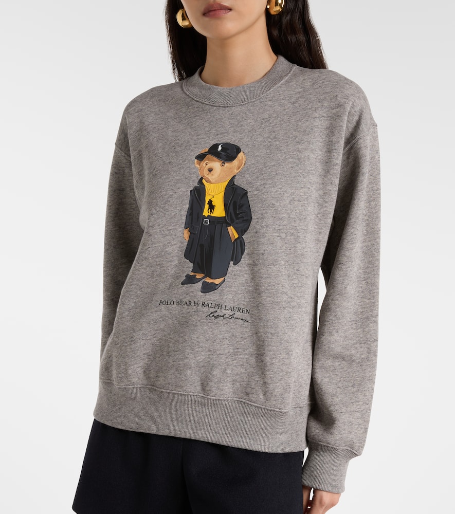 Polo Bear cotton-blend fleece sweatshirt