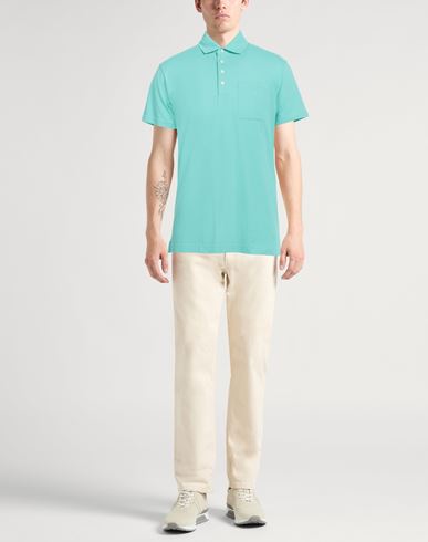 Man Polo shirt Light green