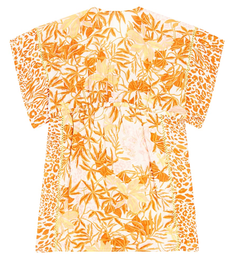 Poupette St Barth Kids Nava floral cotton dress